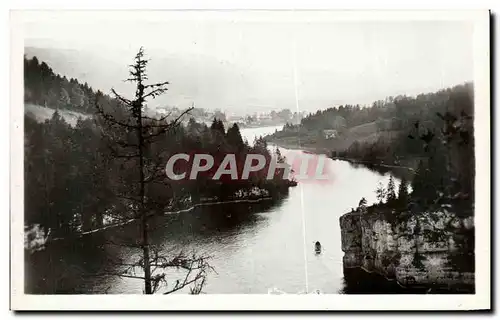 Ansichtskarte AK Crepuscule sur les Bassins du Doubs