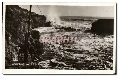 Cartes postales Corniche de Vallieres Grosse Mer