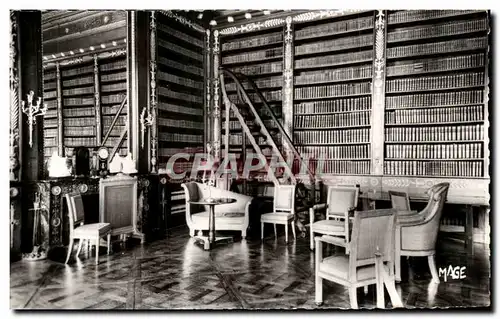 Cartes postales Compiegne Au Chateau La Bibliotheque de Napoleon