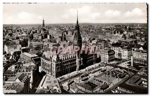 Cartes postales Hamburg Rathausmarkt Rathaus