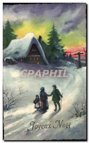 Cartes postales Fantaisie Joyeux Noel