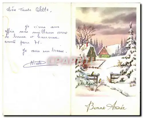 Cartes postales Bonne Annee Fantaisie