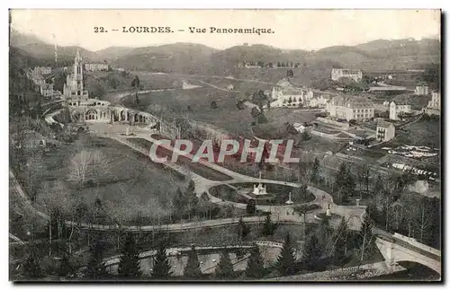 Cartes postales Lourdes Vue Panoramique