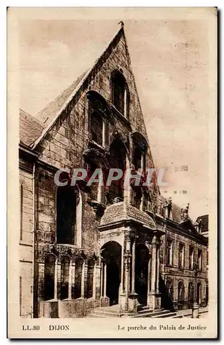 Cartes postales Dijon Le Poreche du Palais de Justice