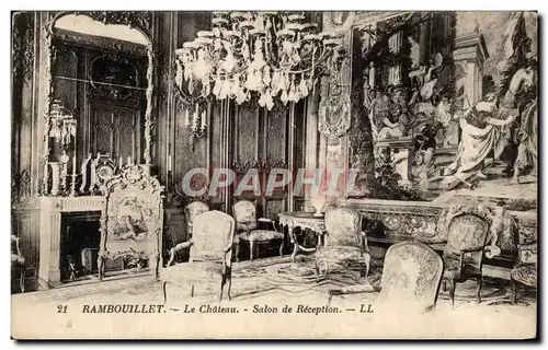 Ansichtskarte AK Rambouillet Le chateau Salon de Reception