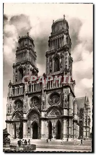 Cartes postales Orleans La Cathedrale Ste Croix