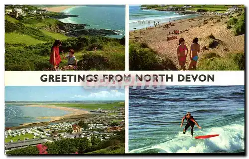 Cartes postales Greetings From North Devon