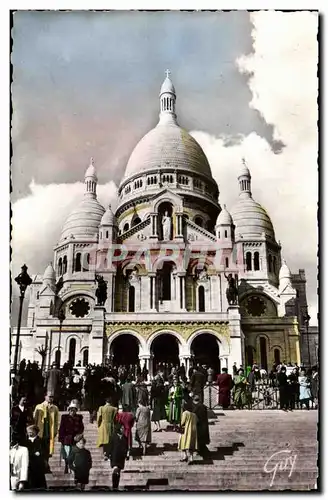 Cartes postales Paris Et Ses Merveilles La basilique du Sacre Coeur de Montmartre