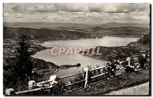 Ansichtskarte AK Lac D&#39Annecy Le Lac vu du Col de la Forclaz