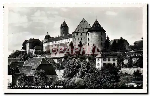Cartes postales Porrentruy Le Chateau