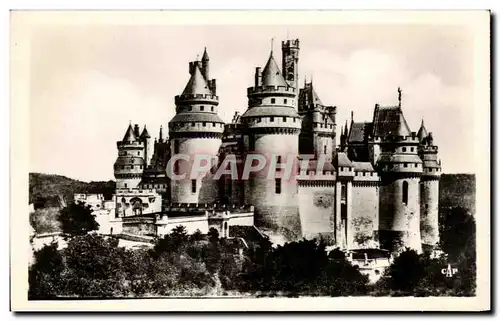 Ansichtskarte AK Pierrefonds Le Chateau Cote de la Chapalle