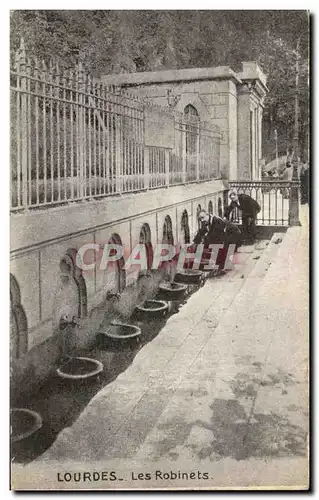 Cartes postales Lourdes Les Robinets