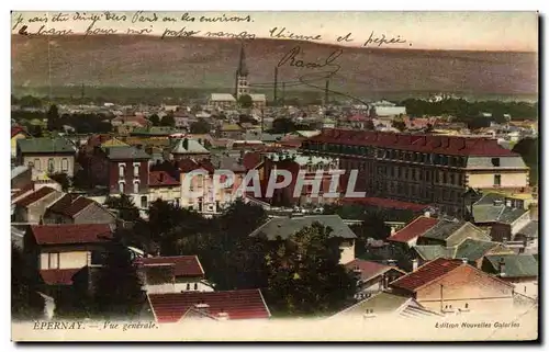 Cartes postales Epernay Vue Generale