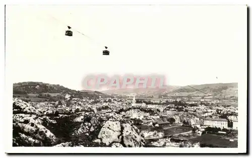 Ansichtskarte AK Lourdes Telepherique du Beout En Plein Ciel sur la Ville de Lourdes