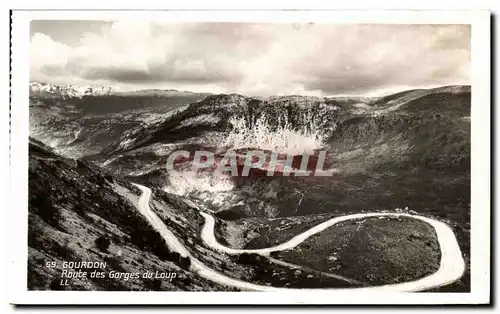 Cartes postales Gourdon Route des Gorges du Loup