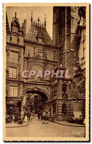 Cartes postales Rouen La Grosse Horloge L&#39Arcade