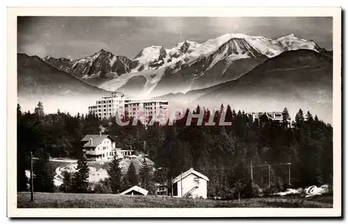 Ansichtskarte AK Assy Passy Sancellemoz Et le Mont Blanc