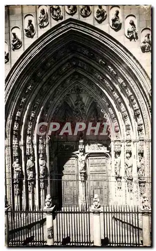 Ansichtskarte AK Toledo Puerta de Los Leones de la Catedral