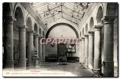 Cartes postales Le Gers Barbotan Les Thermes Interieur Des Bains Clairs