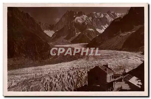 Cartes postales Chamonix La Mer de Glace