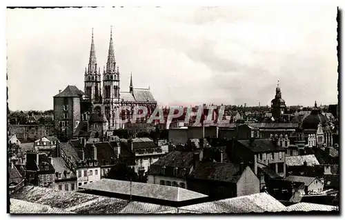 Cartes postales Moulins Vue Generale Et La Cathedrale