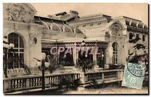 Cartes postales Vichy Facade du Casino