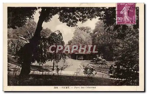 Cartes postales Vichy Parc des Celestins