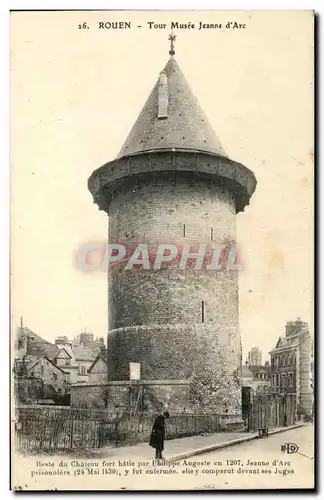 Cartes postales Rouen Tour Musee Jeanne d&#39Arc