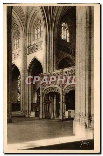 Cartes postales Bourg Eglise de Brou La Nef