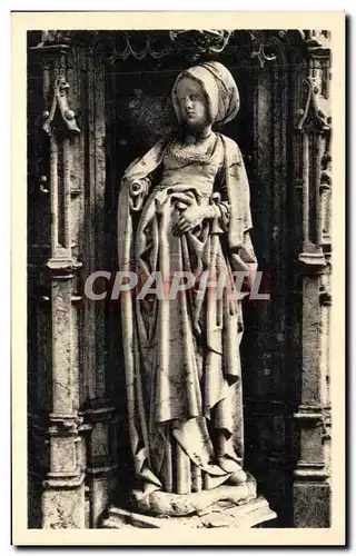 Cartes postales Eglise De Brou Statuette du Tombeau de Philibert le Beau