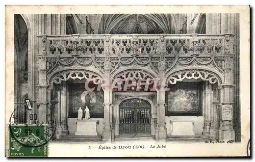 Cartes postales Eglise de Brou Le Jube