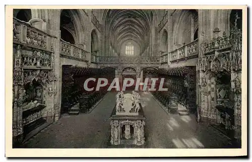 Cartes postales Eglise De Brou La Nef vue du Choeur