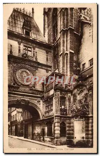 Cartes postales Rouen La Grosse Horloge