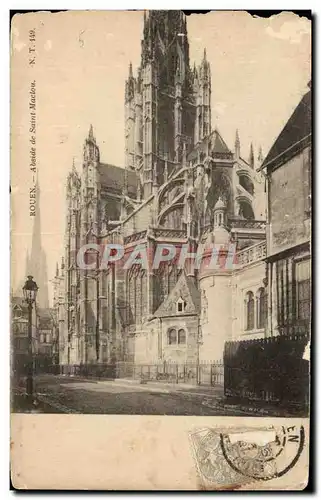 Ansichtskarte AK Rouen Abside de Saint Maclou