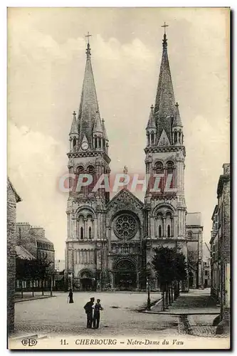 Ansichtskarte AK Cherbourg Notre Dame Du Vau