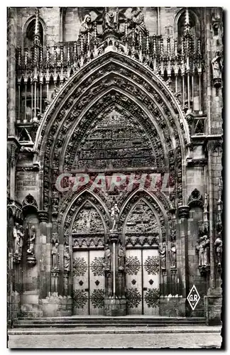 Cartes postales moderne Thann Le Portail De La Cathedrale