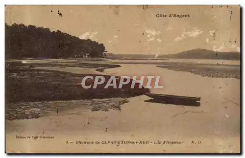 Cartes postales Cote D&#39Argent Environs De Cap Breton Sur Mer Lac d&#39hossegor