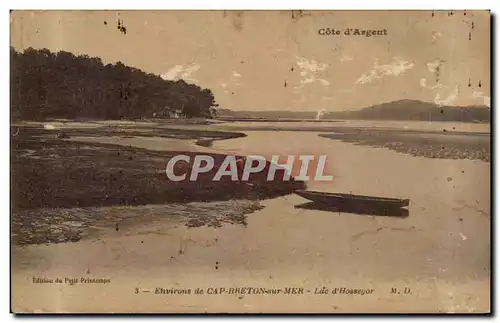 Cartes postales Cote D'Argent Environs De Cap Breton Sur Mer Lac d'hossegor