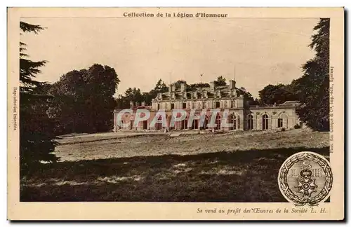 Cartes postales Le Chateau Du Val Saint Germain En Laye Legion d&#39honneur