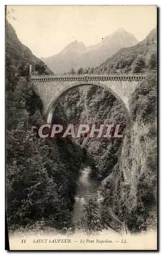 Ansichtskarte AK Saint Sauveur Le Pont Napoleon