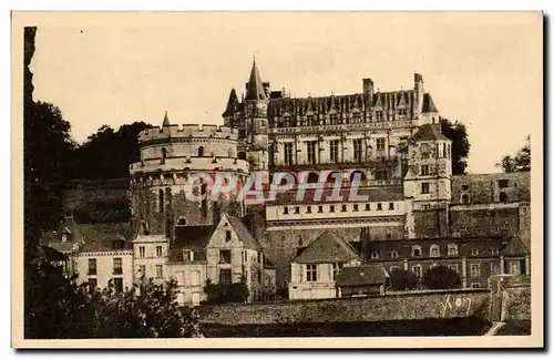 Cartes postales La Douce France Chateaux De La Loire Chateau d&#39Amboise Vue Generale