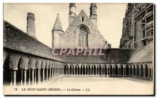 Cartes postales Le Mont Saint Michel Le Cloitre