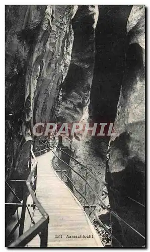 Cartes postales Aareschlucht Suisse