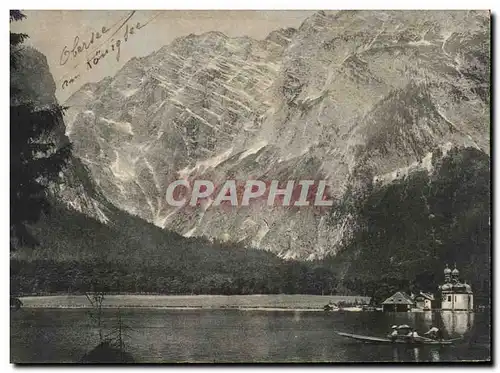 Cartes postales St Bartholoma am Konigsee Suisse