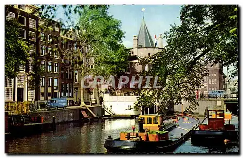 Cartes postales Oud Amsterdam Gelder sekade met Schreierstoren