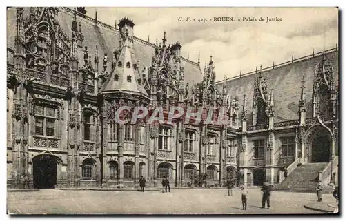 Cartes postales Rouen Palais de Justice