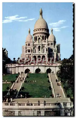 Cartes postales moderne Paris La Basilique du Sacre Coeur Montmartre