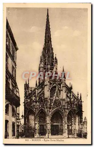 Cartes postales Rouen Eglise Saint Maclou