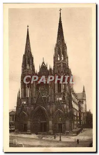 Ansichtskarte AK Rouen La Ville Musee L&#39Eglise Saint Ouen de Style gothique rayonnant