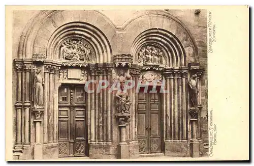 Ansichtskarte AK CAthedrale De Strasbourg Portail sud